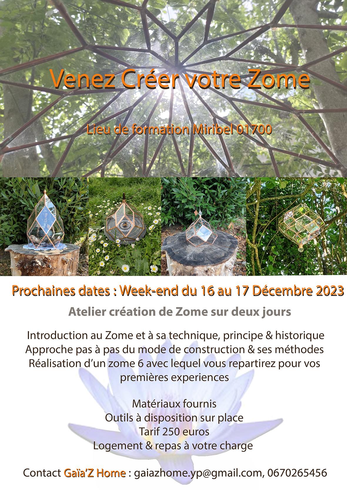 Affiche stage gaia site web decembre 2023